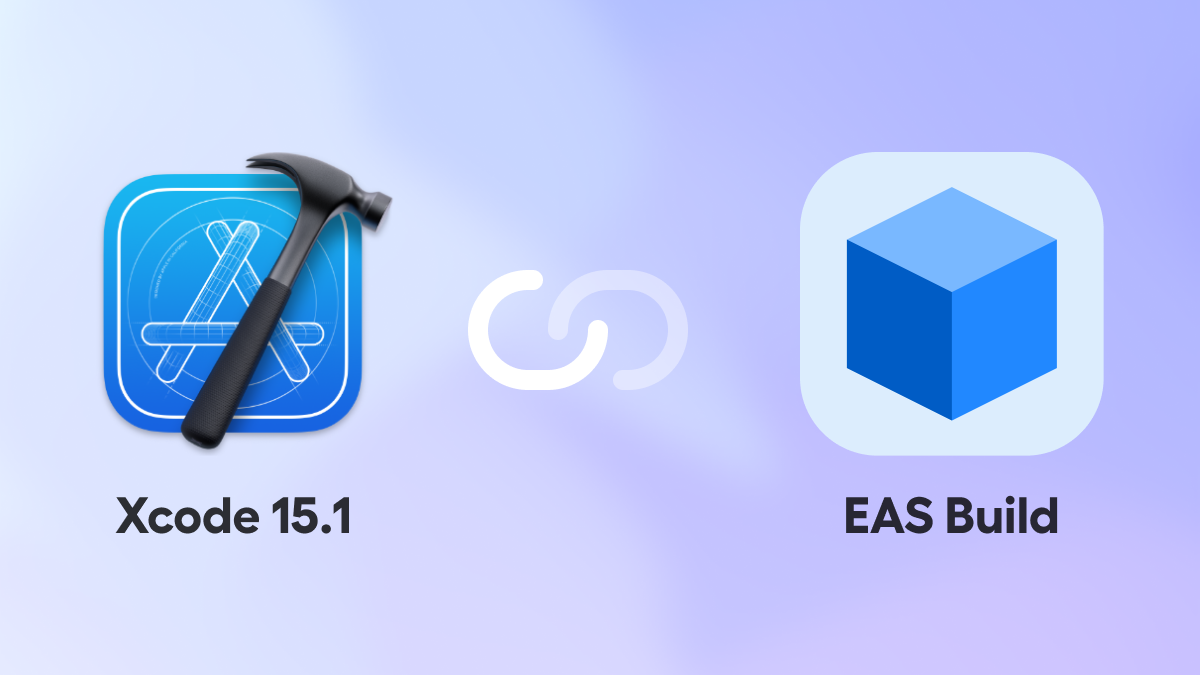Xcode 15.1 image has been added to EAS Build